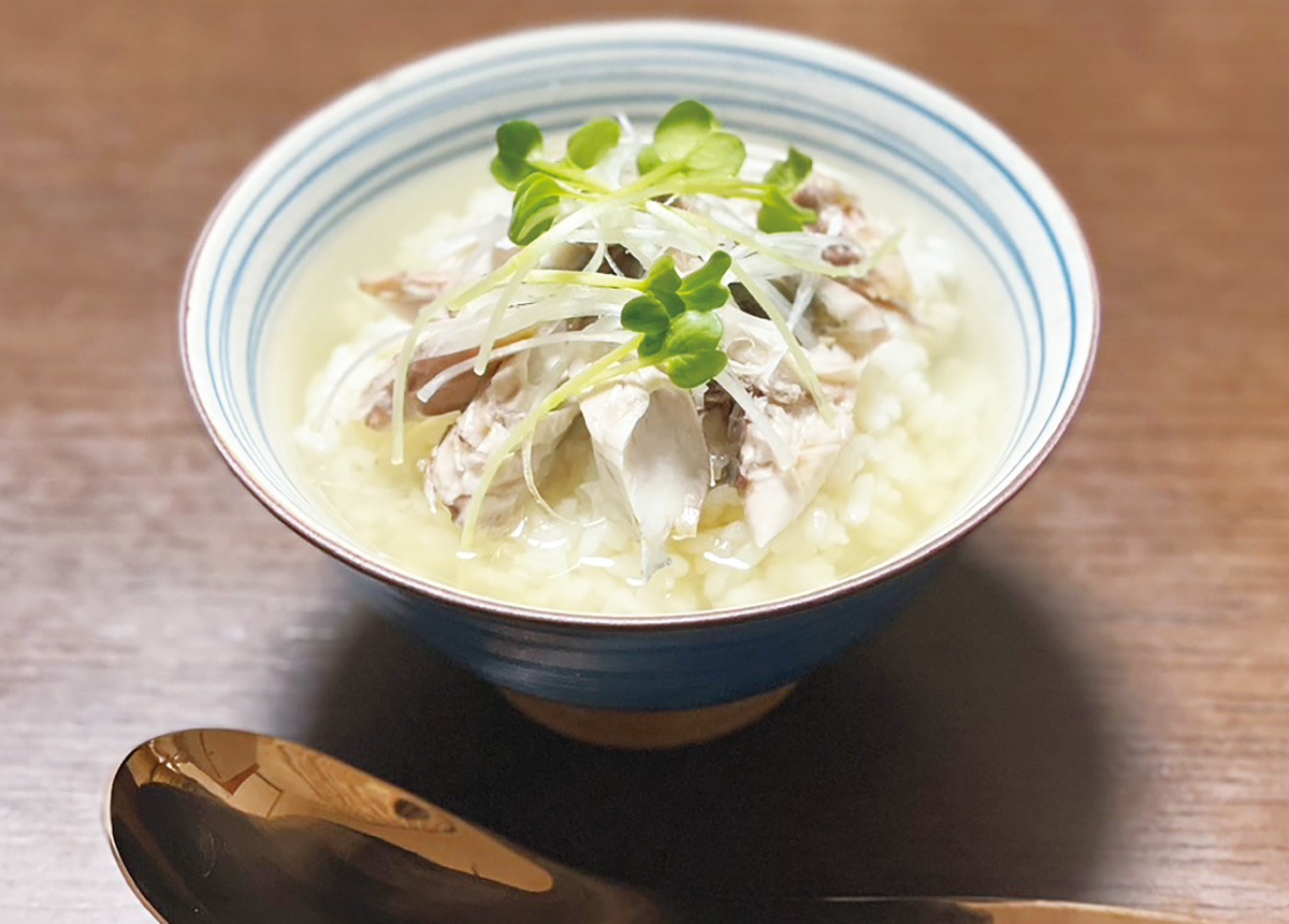 魚丸ごと佃煮出汁茶漬け